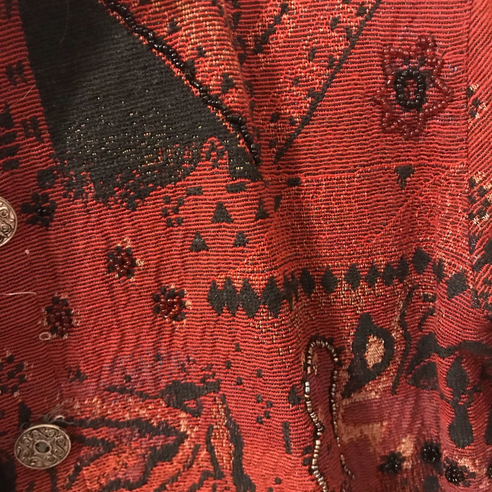 Chico’s Beaded Patterned Jacket - image 3